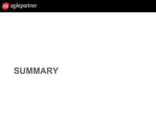 SUMMARY
15 July 2010 Agile Mëtteg - Agile testing 64
 
