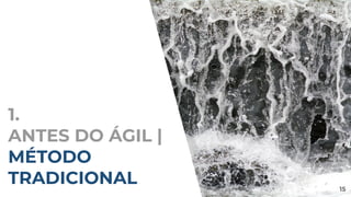 1.
ANTES DO ÁGIL |
MÉTODO
TRADICIONAL 15
 