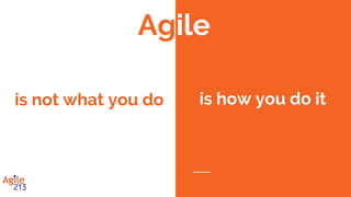 Taoufik FEKHAR
Co-founder Agile213.
Agile Coach, Principal Consultant.
Certified: Professional Scrum Master (PSM I),
ICAgile Certified Professional (ICP)
www.linkedin.com/in/taoufik-fekhar
www.facebook.com/taoufik.fekhar
www.twitter.com/F_Taoufik
f.taoufik@agile213.com
www.facebook.com/Agile213
www.twitter.com/Agile_213
info@agile213.com
 