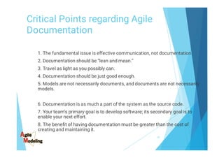 Agile modeling | PDF