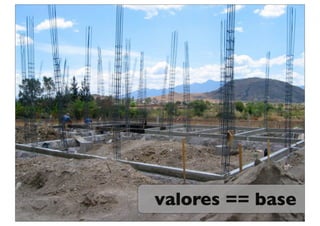 valores == base
 