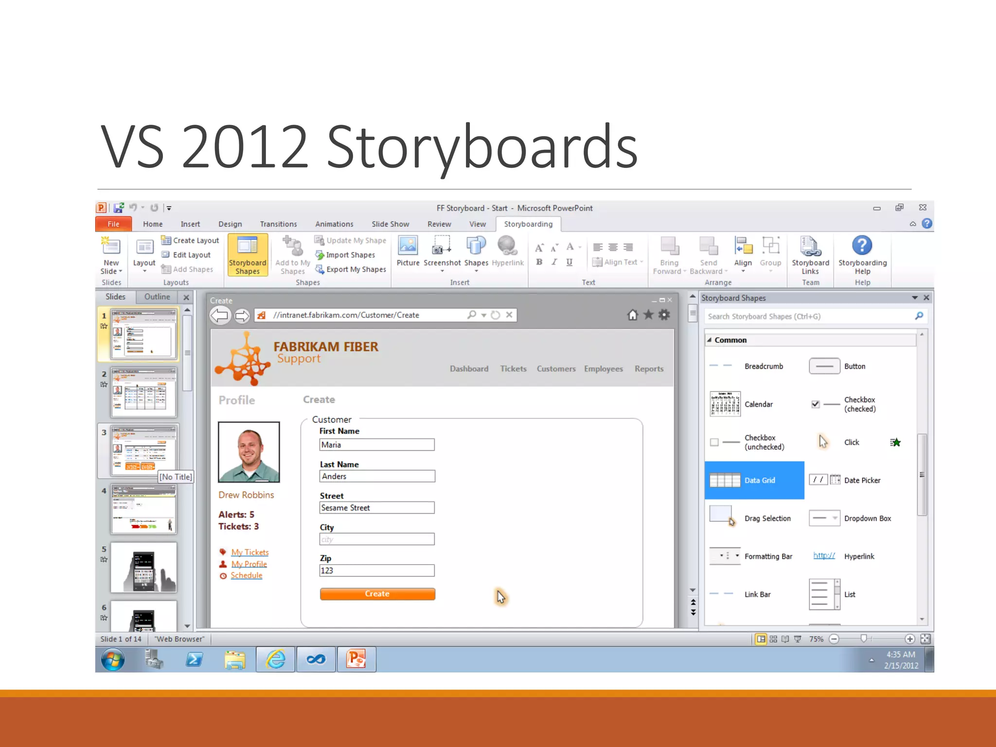 VS 2012 Storyboards

 