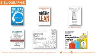 BIBLIOGRAPHIE
@famisse www.reussir-son-entreprise.frDessinez votre activité avec le Lean Startup - Agile Nantes - 23 mars 2016
PDF gratuit en français
 