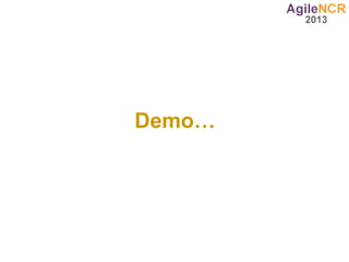 Demo…
 