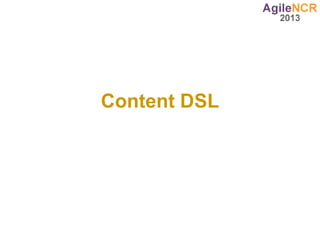 Content DSL
 