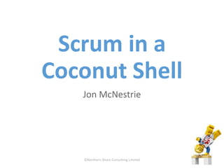 ©Northern Shore Consulting Limited
Scrum in a
Coconut Shell
Jon McNestrie
 