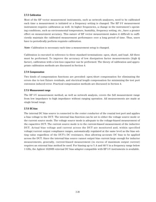 Agilent impedance measurements handbook | PDF