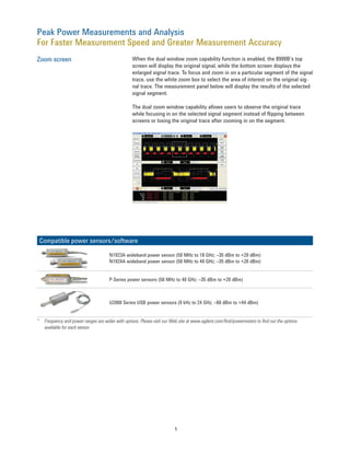 Agilent power meters and power sensors | PDF