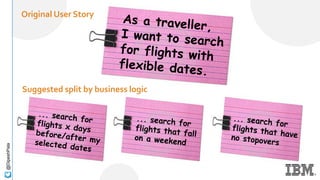 @DipeshPala
Original User Story
Suggested split by business logic
 