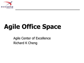 Agile Office Space
Agile Center of Excellence
Richard K Cheng

 