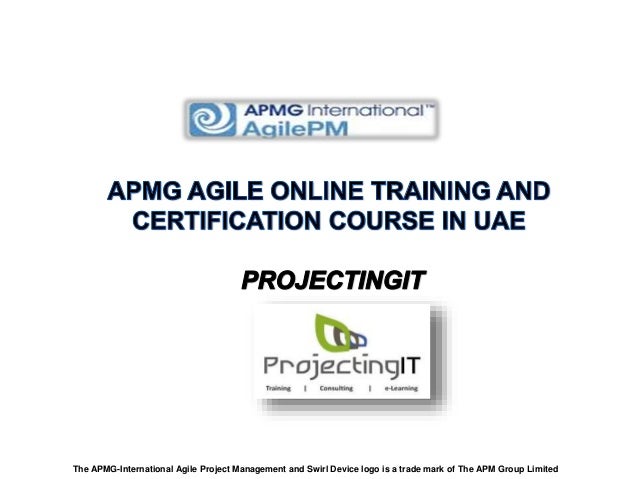 project management certification online