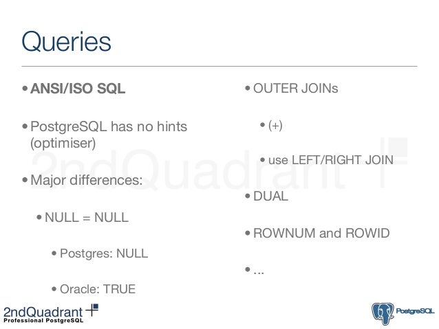 Left join vs left outer join postgres Left join vs left outer join postgres