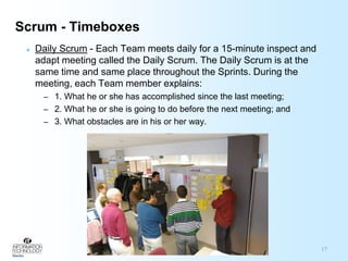 Enhance Ability to Manage Changing Priorities – Business owners set priorities for each release.