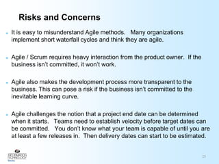 Scrum – Pigs and Chickens14Scrum Team members are called “pigs.” The Product Owner is the “pig” of the Product Backlog. The Team is the “pig” of the Sprint work. The Scrum Master is the “pig” of the Scrum process. 