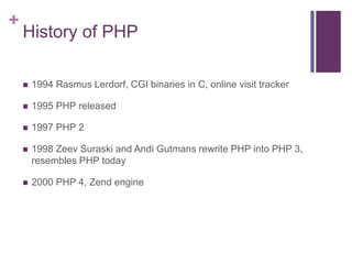 Agile Tools for PHP | PPT