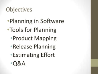 Agile planning and estimating | PPTX