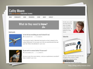 35http://blog.cathy-moore.com/
 