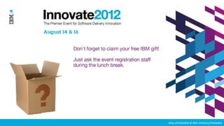 stay connected at ibm.com/au/innovate
 