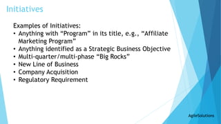 Agile Project and Portfolio Management Using Jira - AgileSolutions | PPTX