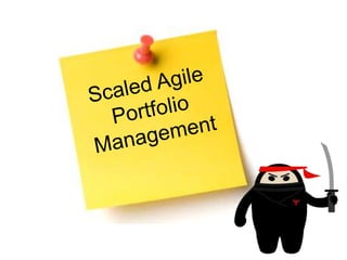 Scaled Agile Portfolio Management 