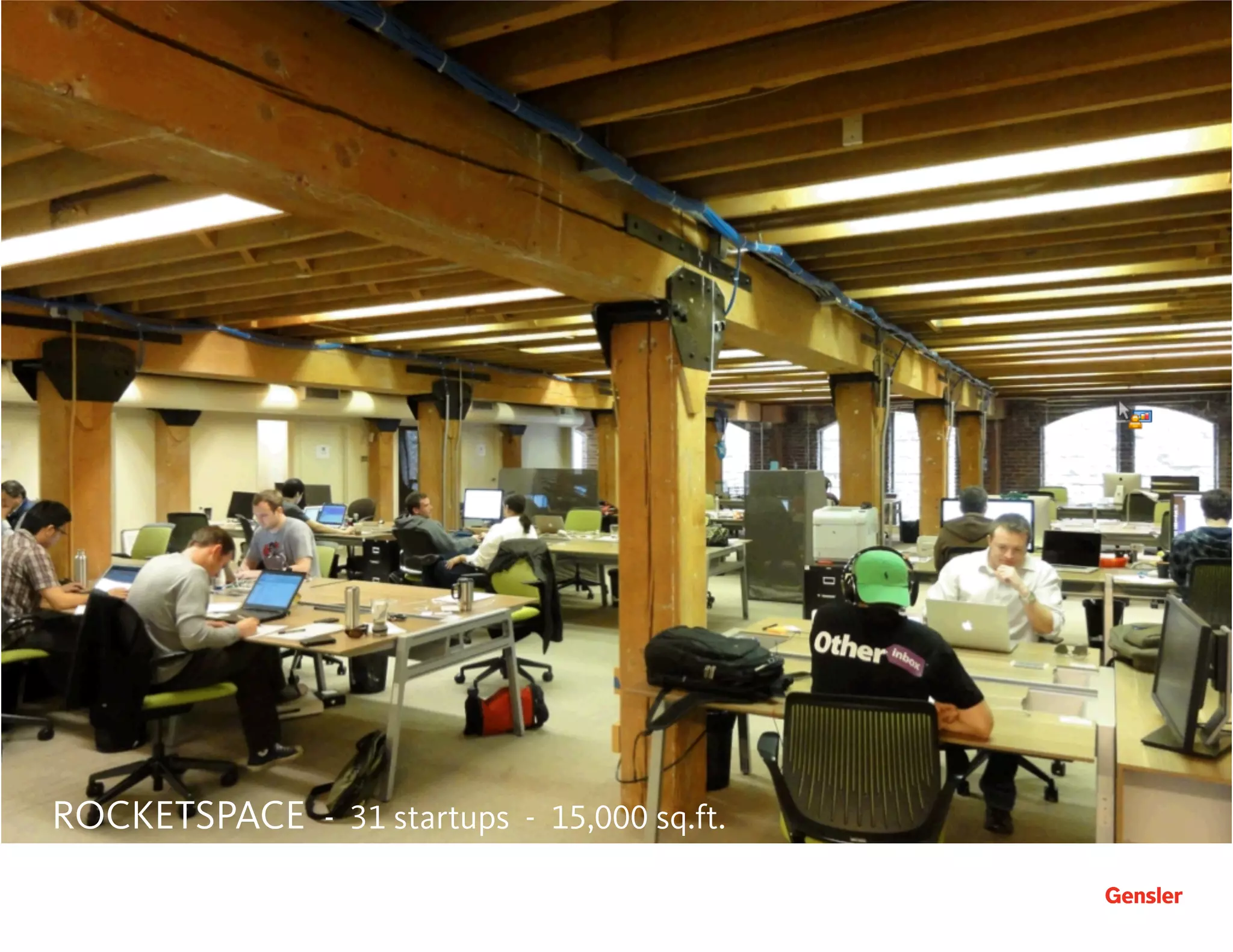 AUTHENTICROCKETSPACE - 31 startups - 15,000 sq.ft.
 