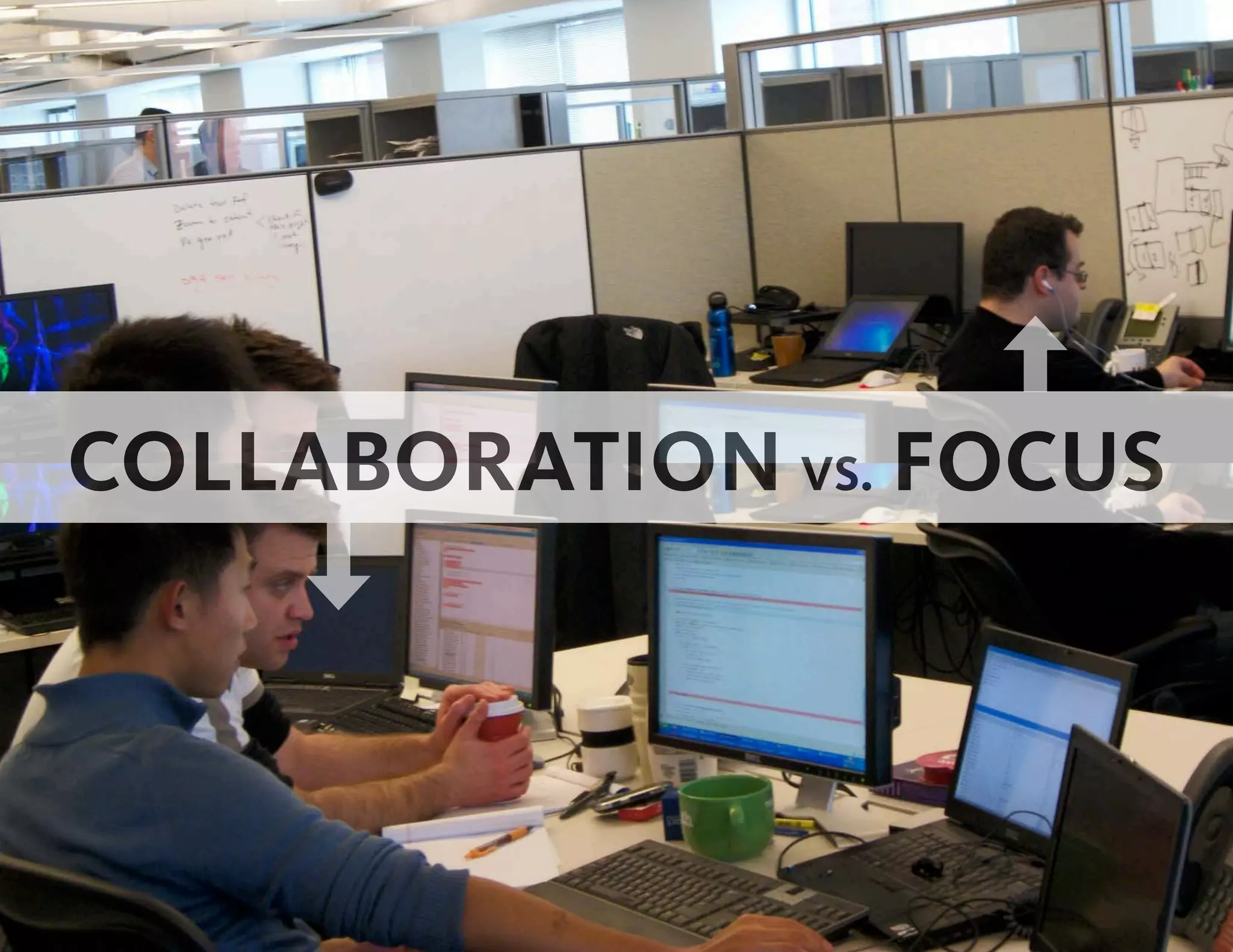 COLLABORATION VS. FOCUS
 