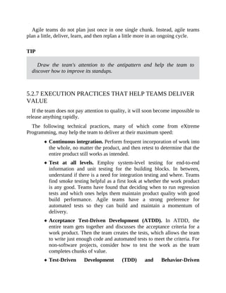 AGILE Practice Guide methodology of project | PDF