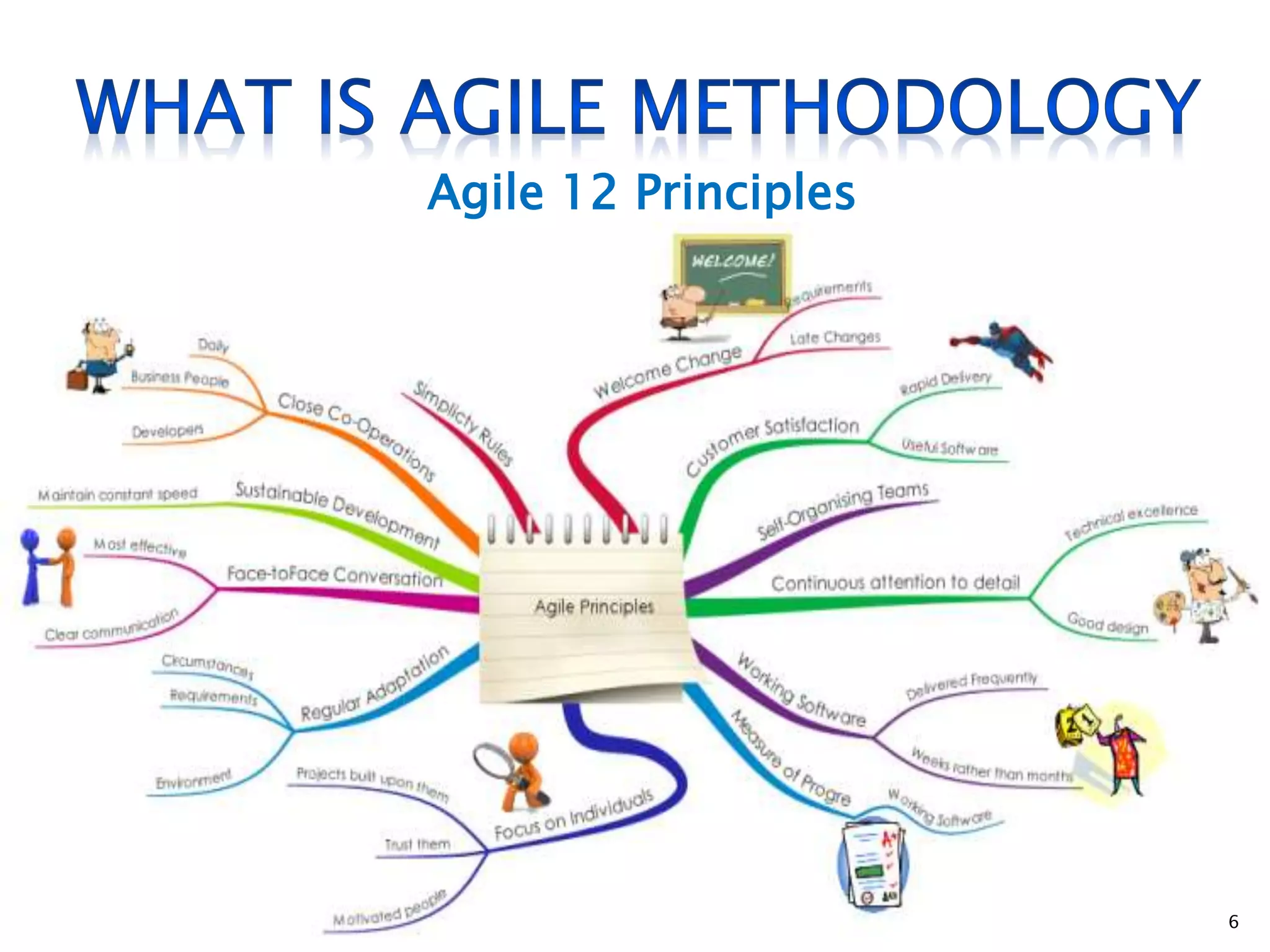 Agile 12 Principles
6
 