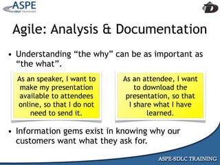 Agile Presentation To IIBA MInneapolis