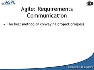 Agile Presentation To IIBA MInneapolis