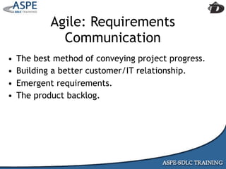 Agile Presentation To IIBA MInneapolis