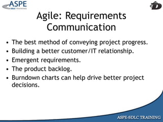 Agile Presentation To IIBA MInneapolis