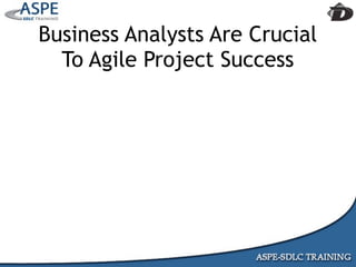 Agile Presentation To IIBA MInneapolis