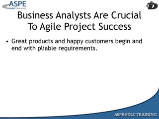 Agile Presentation To IIBA MInneapolis