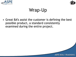 Agile Presentation To IIBA MInneapolis