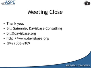 Agile Presentation To IIBA MInneapolis