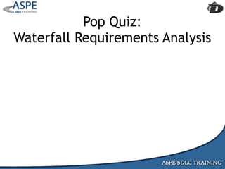 Agile Presentation To IIBA MInneapolis