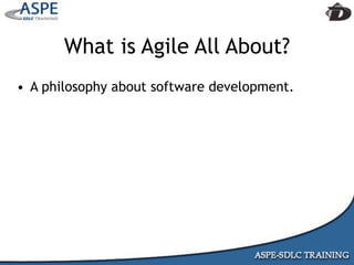 Agile Presentation To IIBA MInneapolis