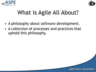 Agile Presentation To IIBA MInneapolis