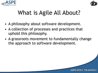 Agile Presentation To IIBA MInneapolis