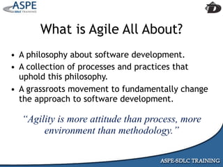 Agile Presentation To IIBA MInneapolis