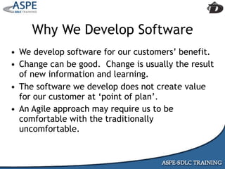 Agile Presentation To IIBA MInneapolis