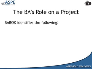 Agile Presentation To IIBA MInneapolis