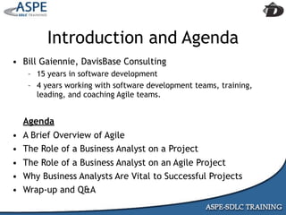 Agile Presentation To IIBA MInneapolis