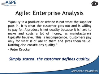 Agile Presentation To IIBA MInneapolis