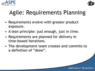 Agile Presentation To IIBA MInneapolis