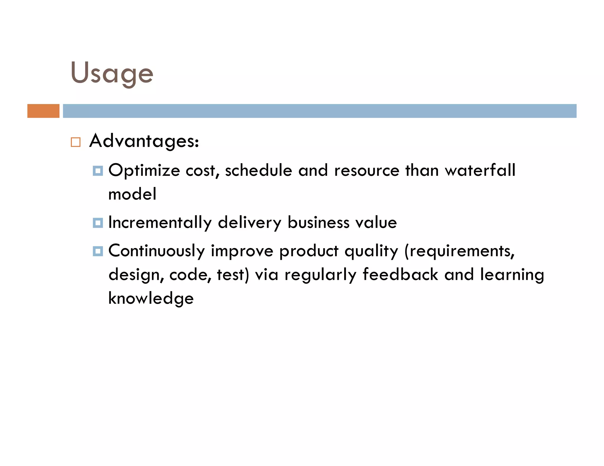Agile Process Introduction