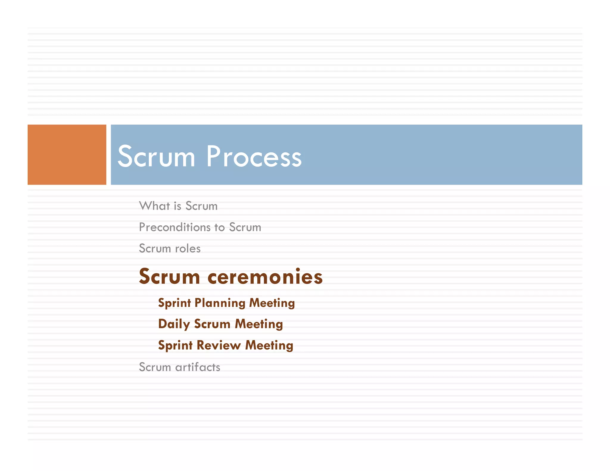 Agile Process Introduction