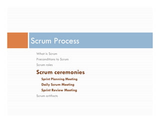 Agile Process Introduction