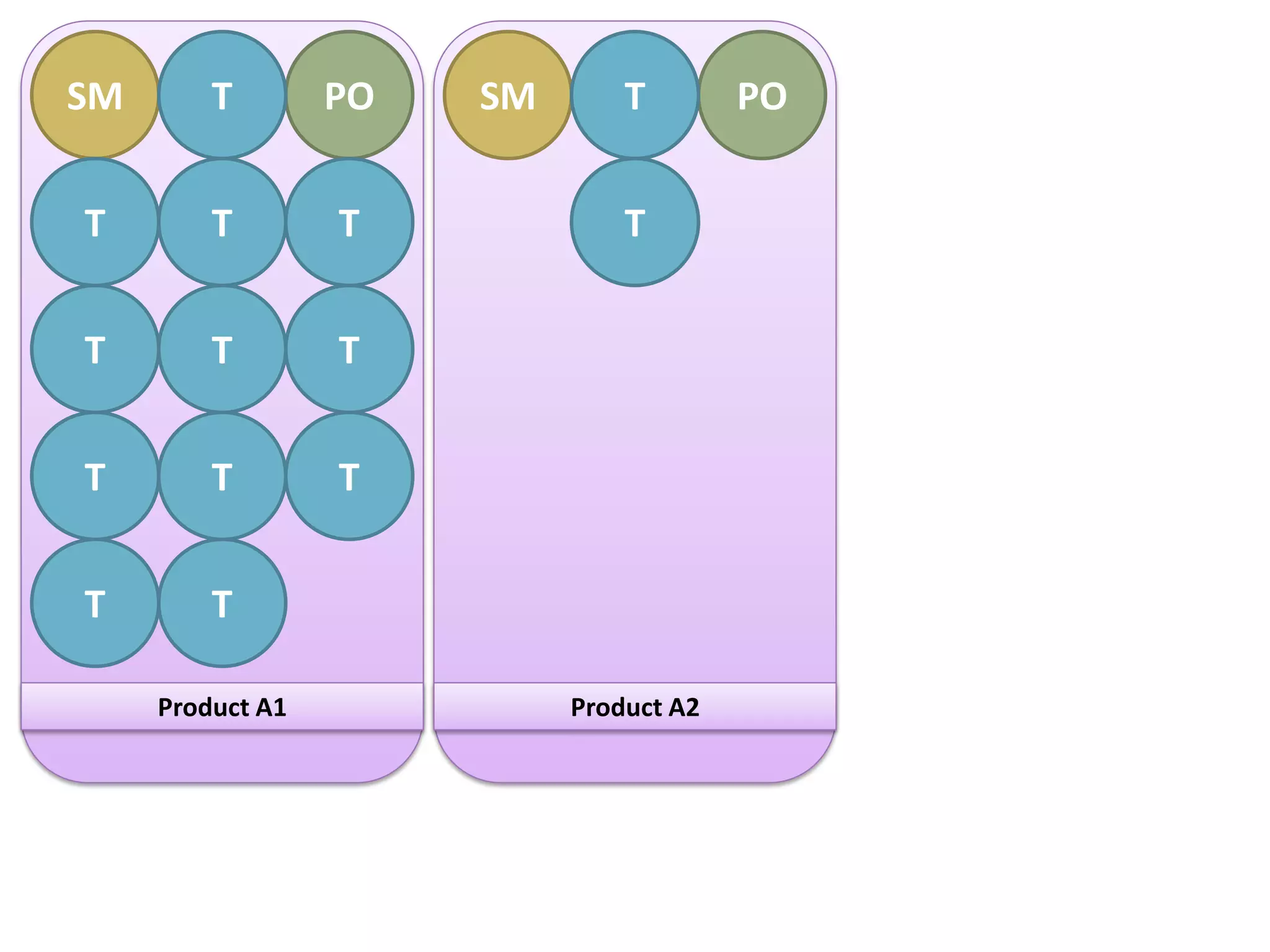 SM       T        PO   SM       T        PO


T        T        T             T


T        T        T


T        T        T


T        T

     Product A1             Product A2
 